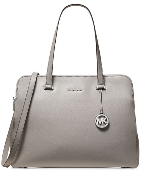 michael michael kors houston crossgrain leather tote